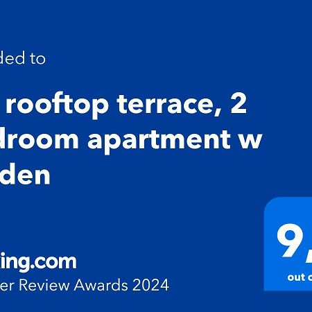 Casa Ancladero Big Rooftop Terrace, 2 Bedroom Guesthouse W Garden And View Fuengirola Zewnętrze zdjęcie