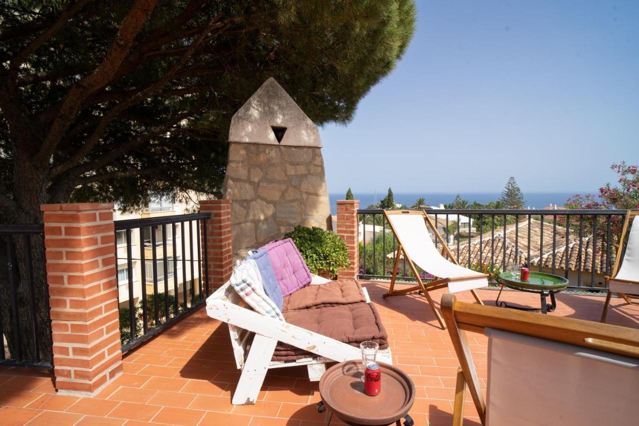 Casa Ancladero Big Rooftop Terrace, 2 Bedroom Guesthouse W Garden And View Fuengirola Zewnętrze zdjęcie